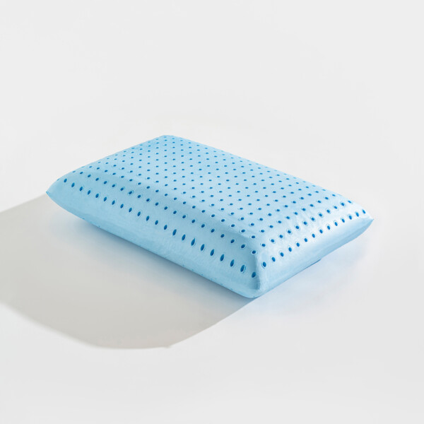 Color Terapi Hava Kanallı Mavi Ortopedik Visco Yastık