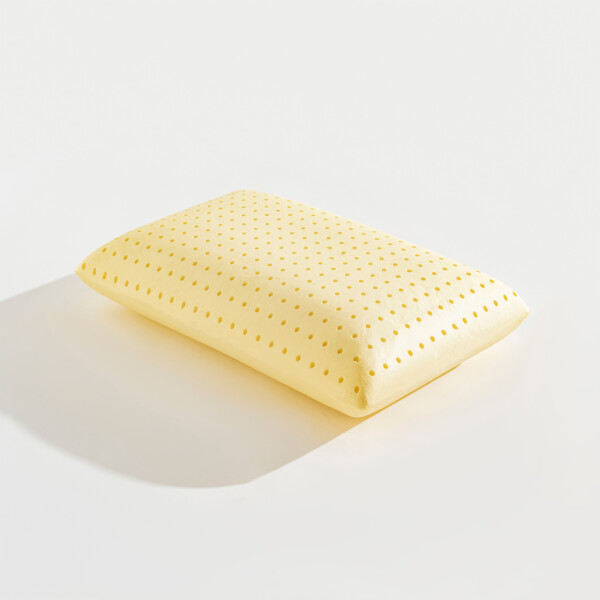 Color Terapi Hava Kanallı Sarı Ortopedik Visco Yastık